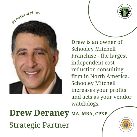 Drew Deraney, Cost-Reduction Consultant and a Strategic Partner at Schooley Mitchell