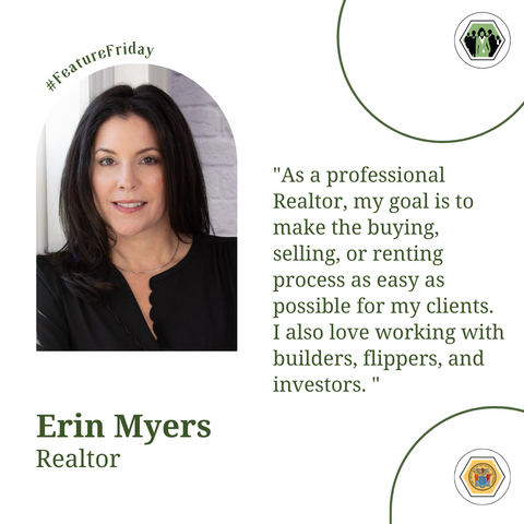 Erin Myers, a professional realtor