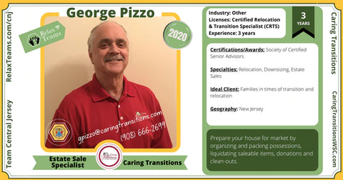 George Pizzo can help you get through the transition as pain-free and as stress-free as possible