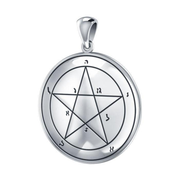 First Pentacle of Mars Solomon Seal Pendant TPD2867 Jewerly