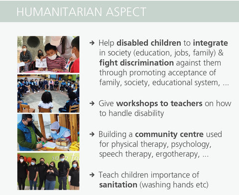 Humanitarian aspect of Aynimundo 