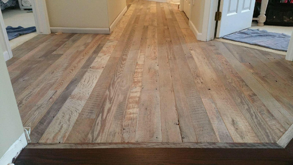 Rustic oak wood floors