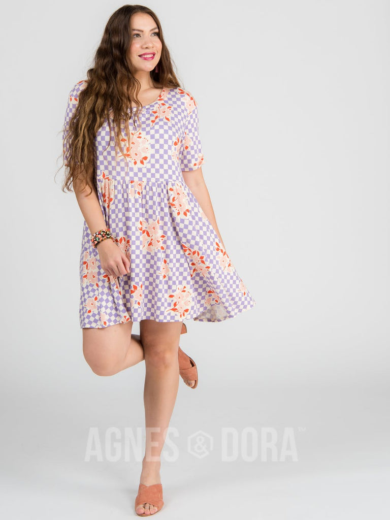 agnes and dora modern tunic dress