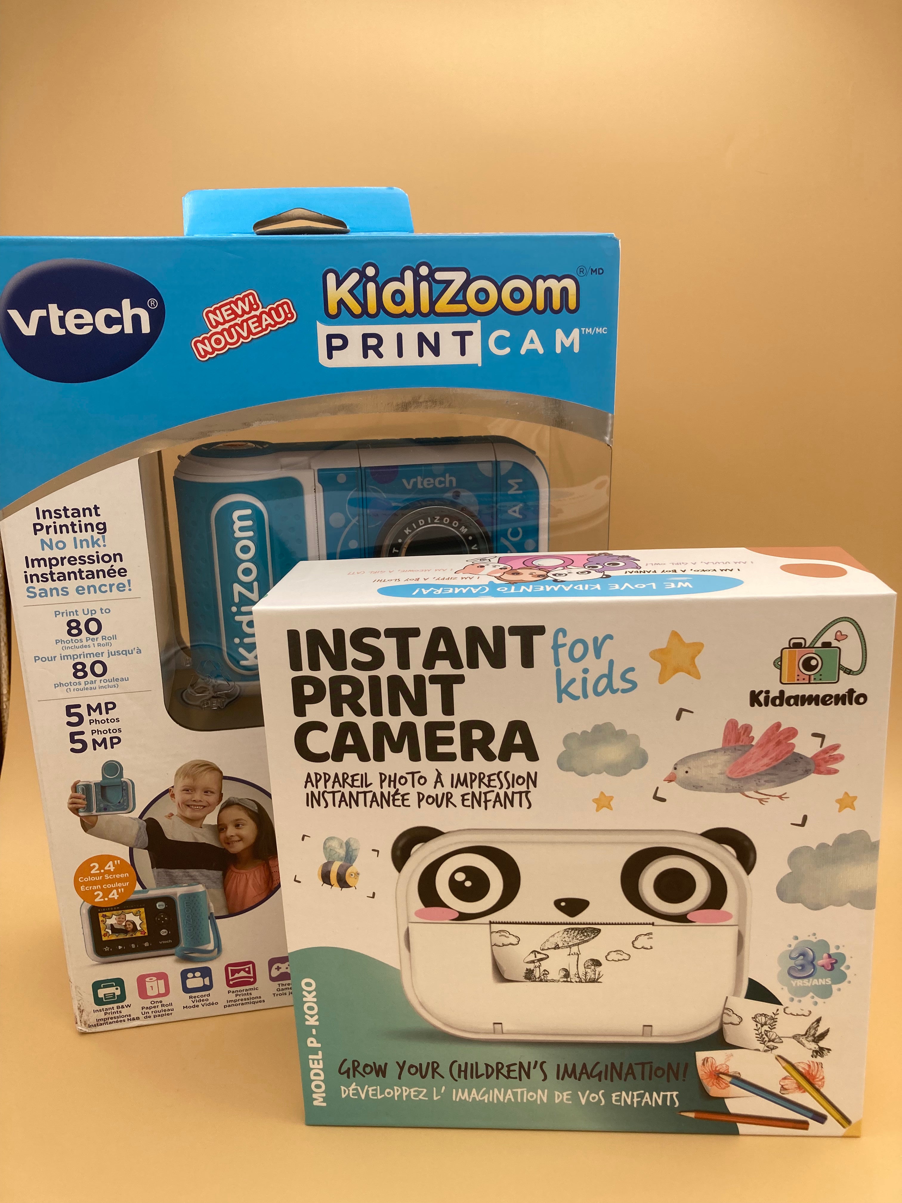 VTech KidiZoom PrintCam (Red), Digital Camera for Children with