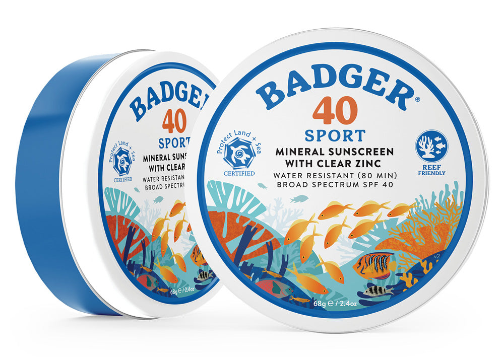 plastic free sunscreen tin