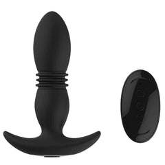 3 Folds Thrusting Vibration Butt Plug & Prostate Massager