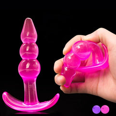 Anal silicone butt plug