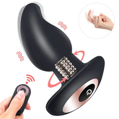 Anus Vibrator Rotation Beads Prostate Massager