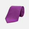 Slim Purple Herringbone Silk Tie