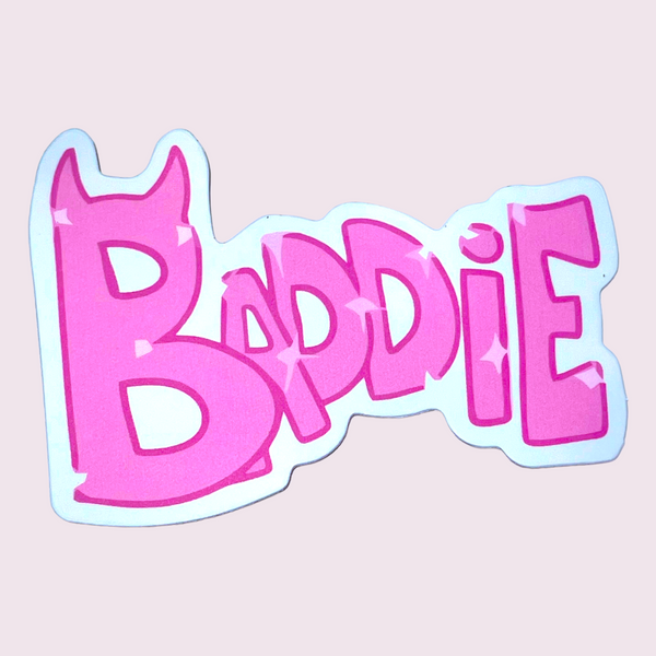 Baddie Sticker - cutandcropped