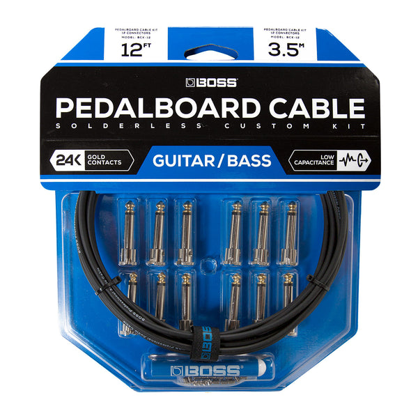 Boss - BCK-12 Pedalboard Cable Solderless Custom Kit