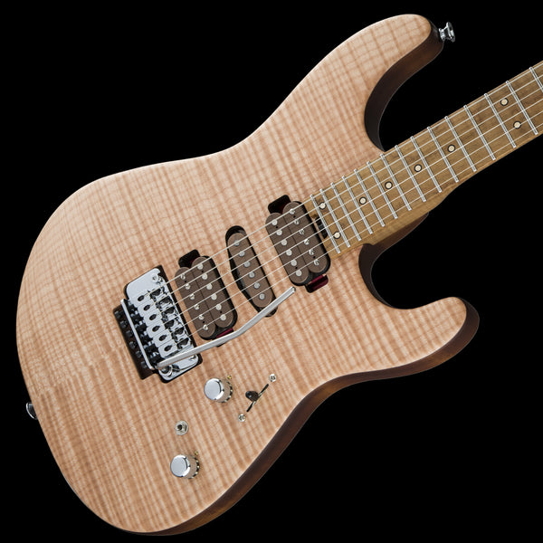 Charvel Guthrie Govan Signature HSH Flame Maple, Caramelized Flame Maple Fingerboard - Natural