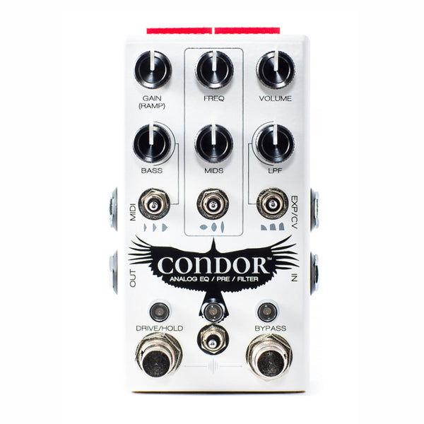 Chase Bliss Audio - Condor - Analog EQ, Overdrive, Boost, Tremolo & Filter