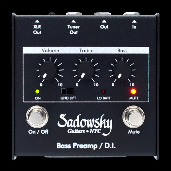 Sadowsky SBP-1 Bass Preamp/DI Pedal