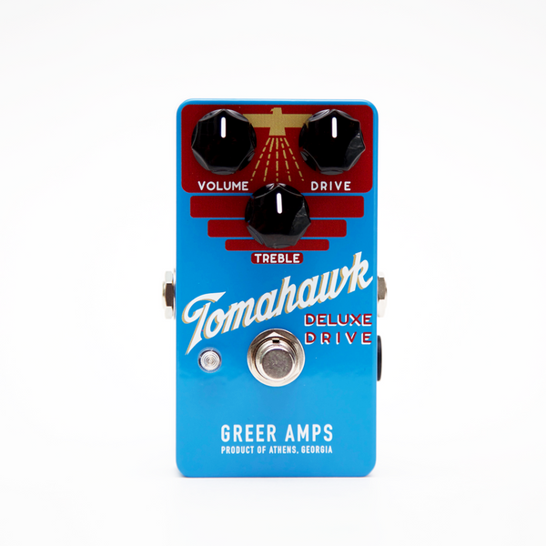 Greer Amps - Tomahawk Deluxe Drive - Hawk Blue