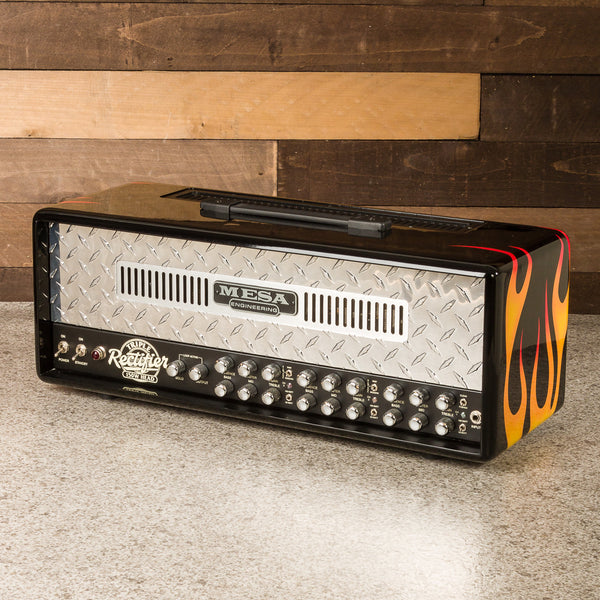 MESA/Boogie Triple Rectifier Multi-Watt Head - Custom Flame Paint -USE – Mesa Boogie Hollywood