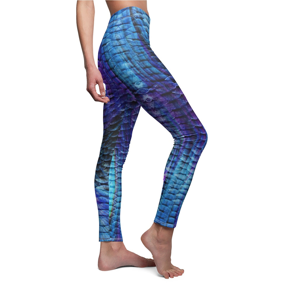 mermaid athletic leggings