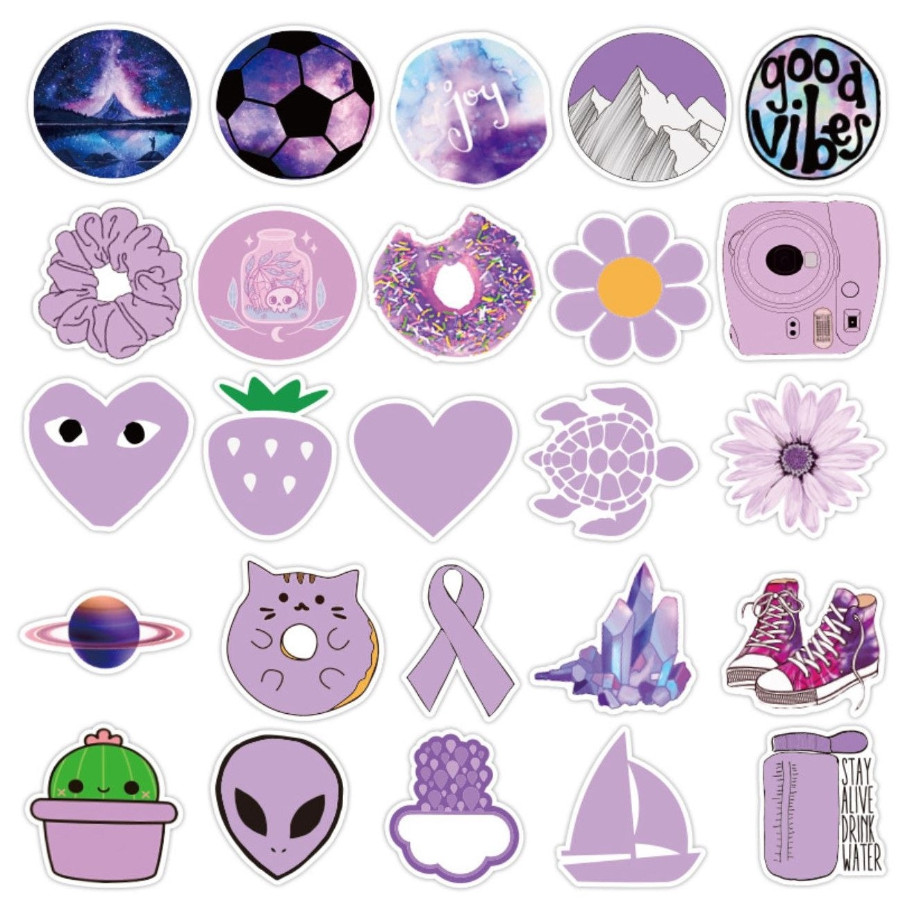 baby purple vsco stickers