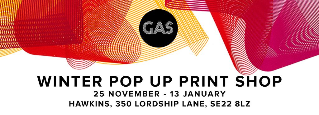 Gas Gallery Pop Up Print shop