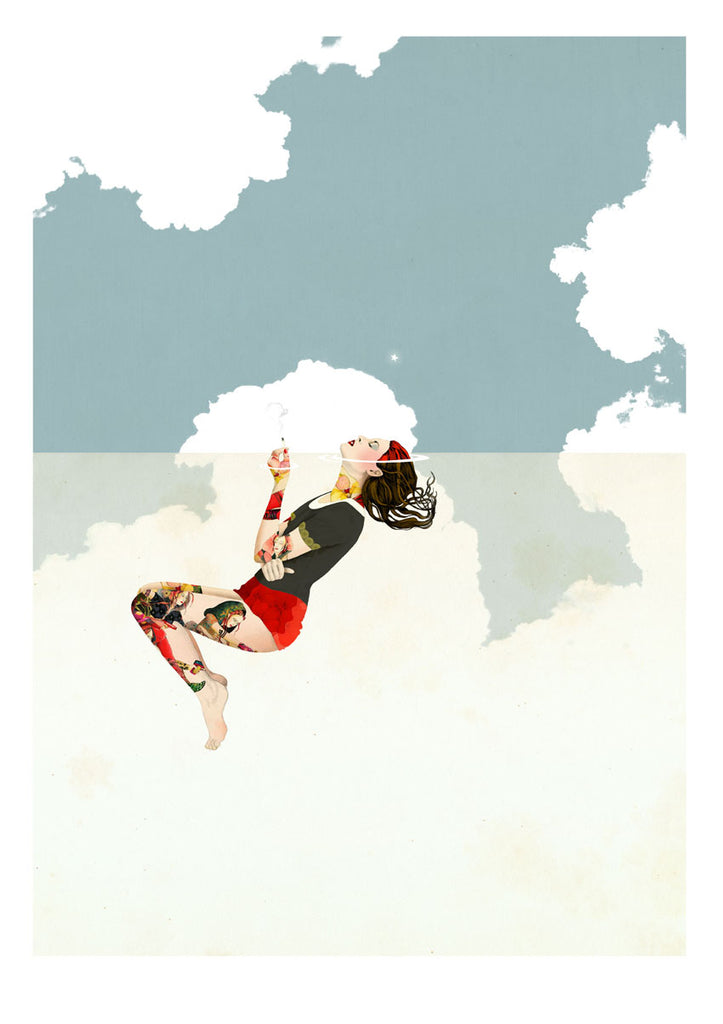 Delphine Lebourgeois Print Smoke I at Gas Gallery 