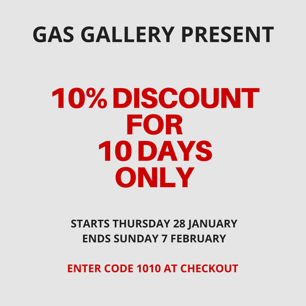 Gas Gallery discount offer 10 days only 