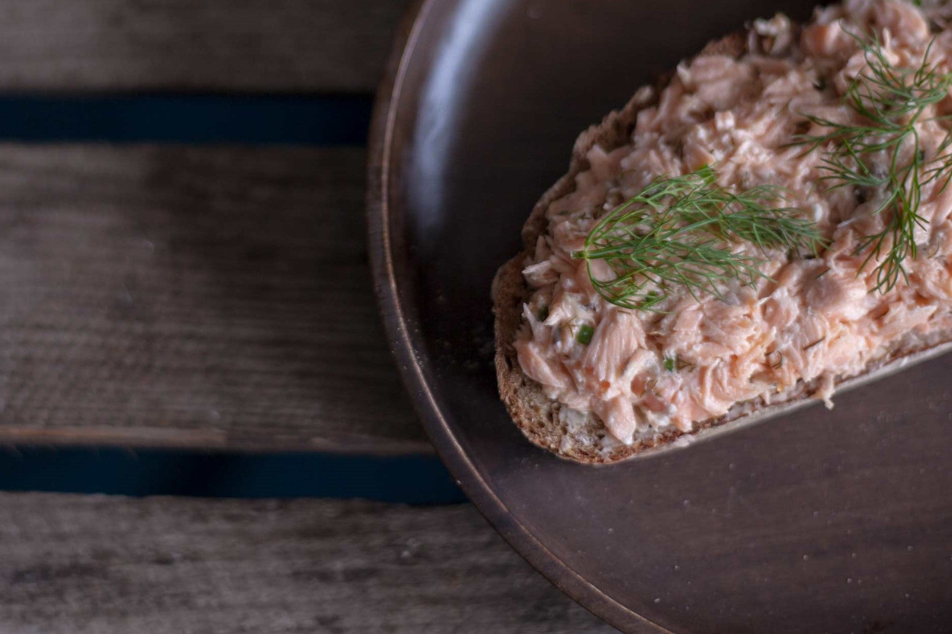 Brotliebling | rezept: Aromatische Lachs-Rillette