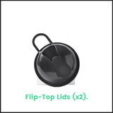 Nutribullet Flip-Top Lids (x2)