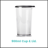 Nutribullet Immersion Blender 900ml Cup & Lid