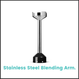 Nutribullet Immersion Blender Stainless Steel Blending Arm