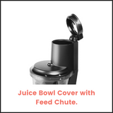 Nutribullet Slow Juicer Juice Bowl Cover with 76mm Feed Chute