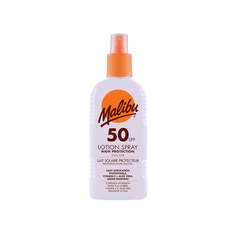 Protective Body Lotion Spray MALIBU SPF 50 - 200 ml