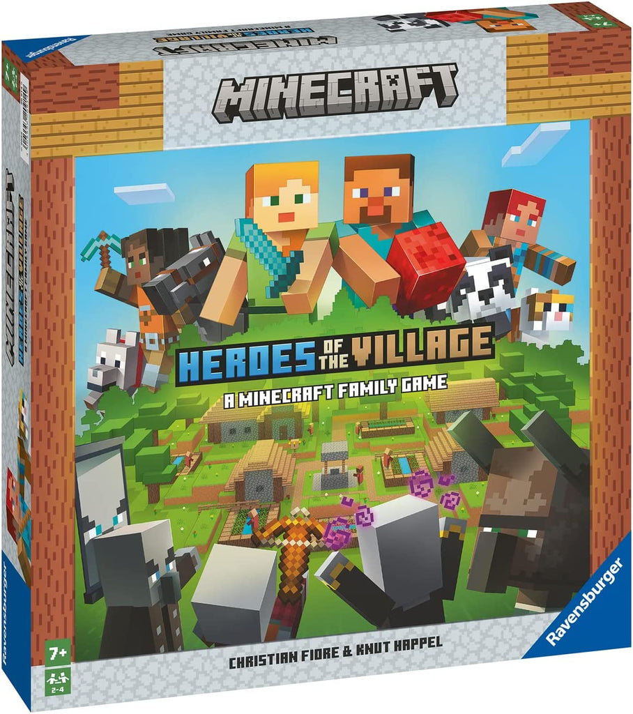 Ravensburger Minecraft: Builders & Biomes Strategy Board Game, 2-4 players,  Ages 10 & Up