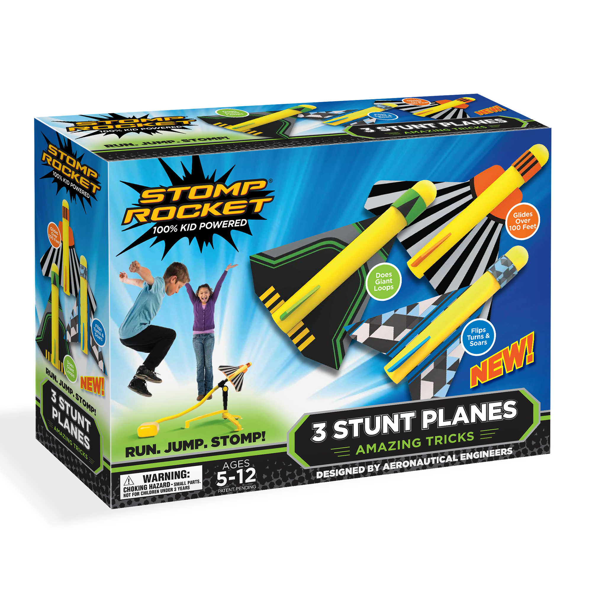 stomp rocket 3 stunt planes