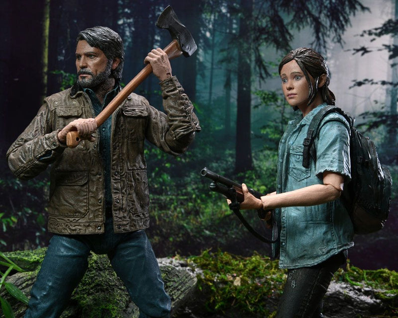 The Last of Us Part II Ultimate Action Figure 2-Pack Joel and Ellie 18 cm PRE-ORDER 06-2022 (6676704821302)