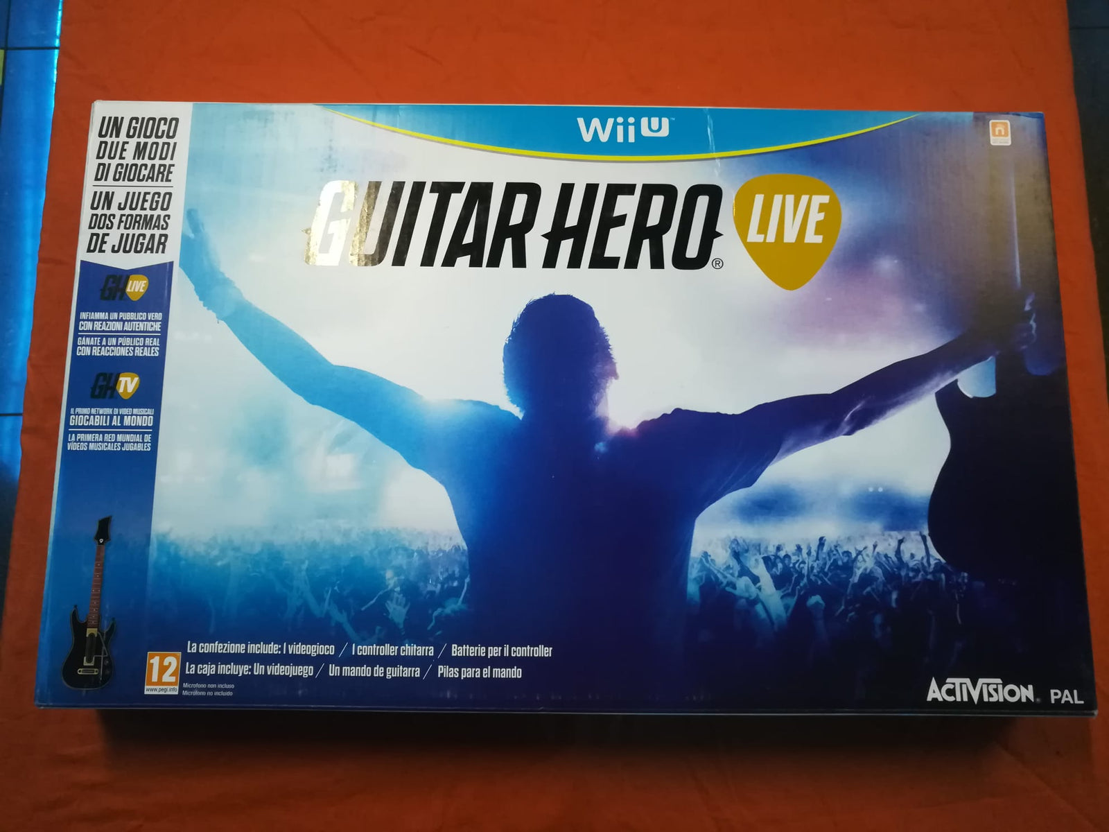 guitare hero live wii u