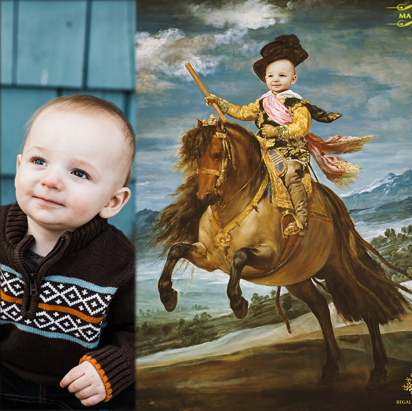Custom Royal Portrait for Kids