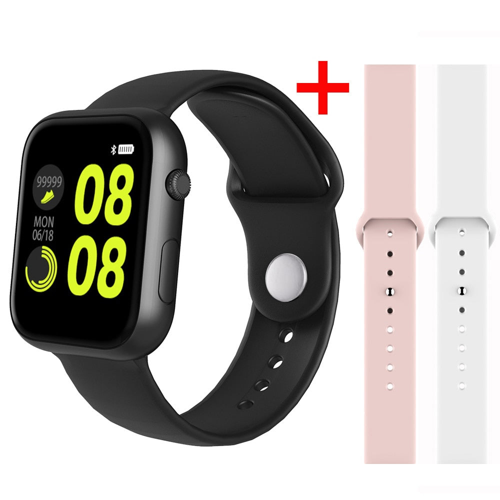 : smart watch for iphone 8 plus.Letsfit Smart Watch, Fitness Tracker with Heart Rate Monitor, Activity Tracker with Inch Touch Screen, IP68 Waterproof Pedometer Smartwatch with .