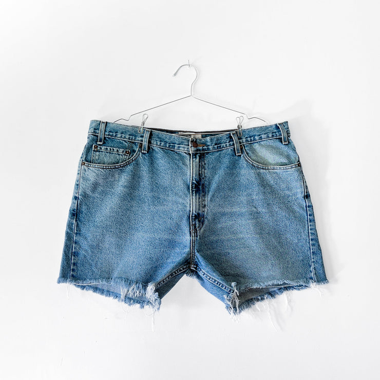 Levi's Cut-off Denim Shorts Blue Jean | Fold and Fray Canada