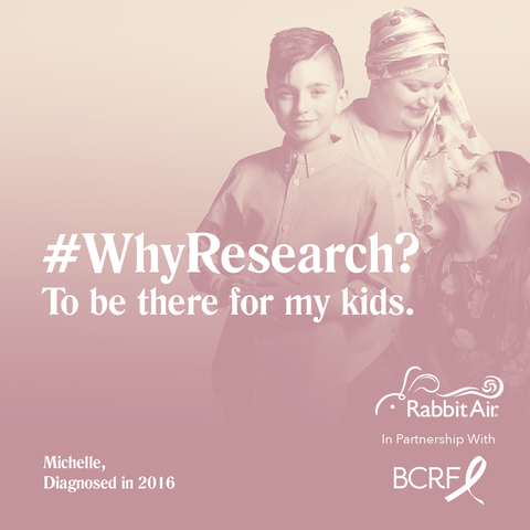 Rabbit Air in partnership with BCRF