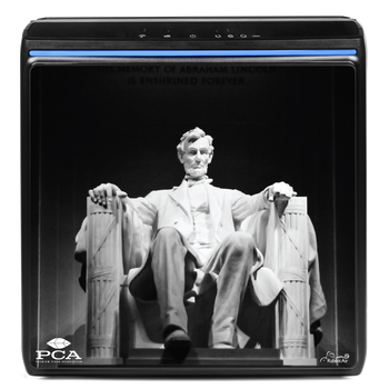 A3 air purifier with Lincoln Memorial design