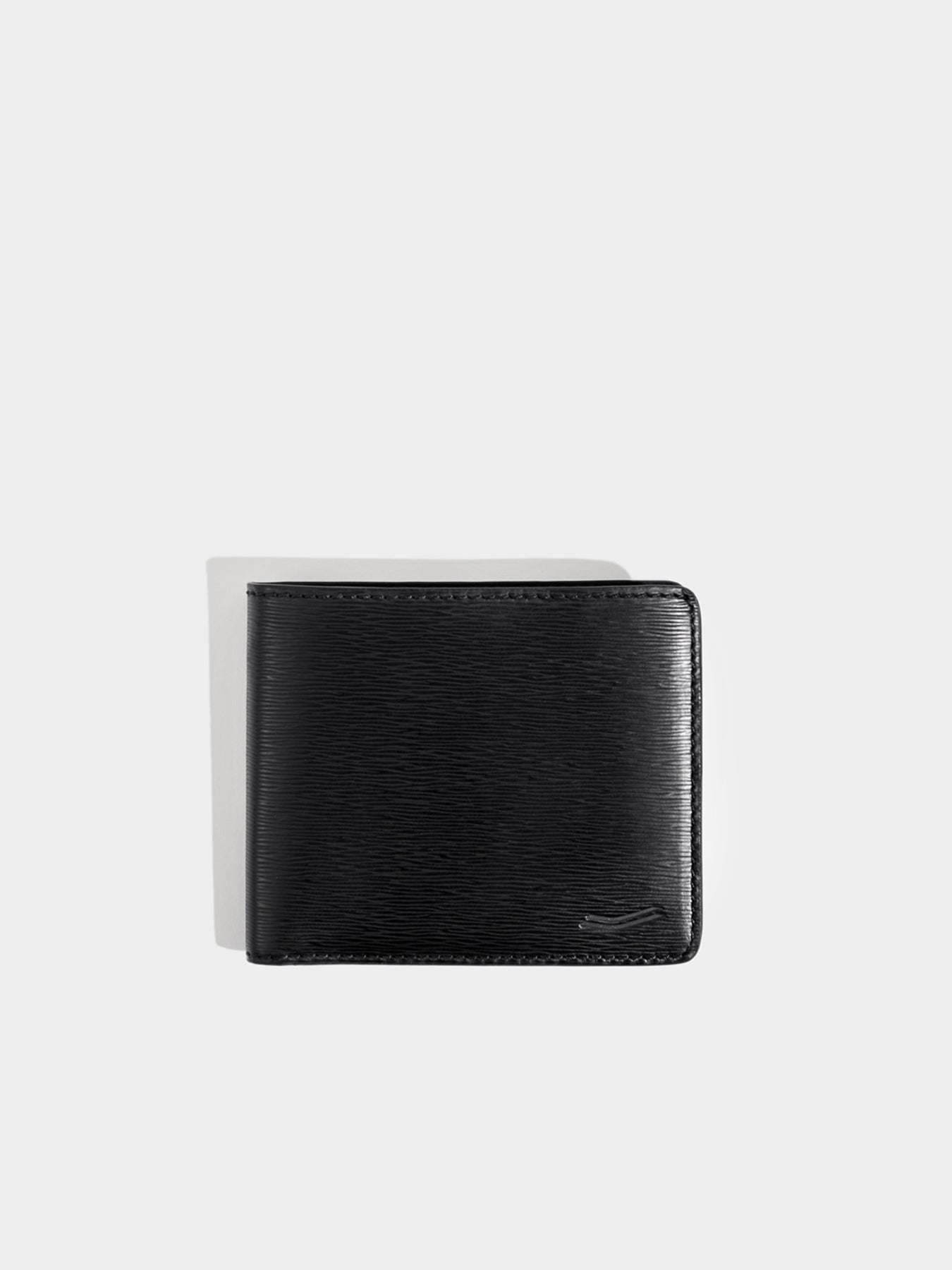 Nappa Leather Slim Bifold Wallet with Money Clip