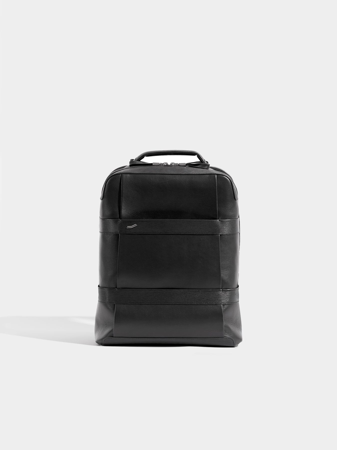 New Genicci Men's Falcon Cognac Leather Convertible Briefcase