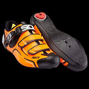 green sidi cycling shoes