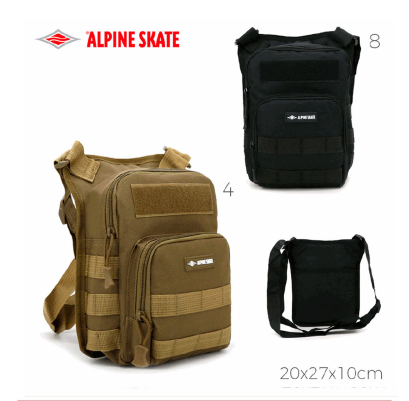 Mochila Tactica Alpine Skate Diaria Molle 15814 Moto Bici