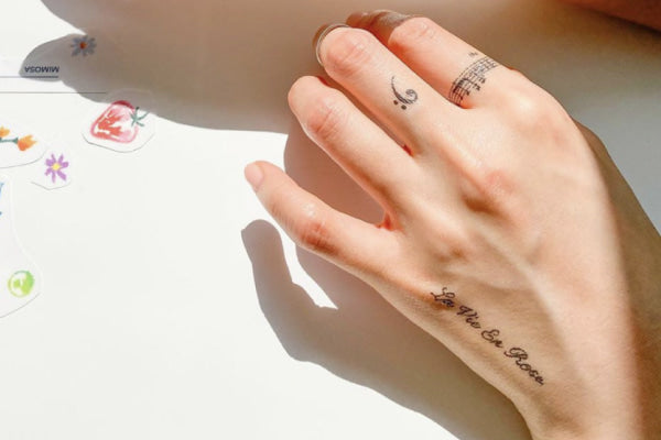 私にぴったりなタトゥー診断 Note Tattoo Instant Tattoo Japan