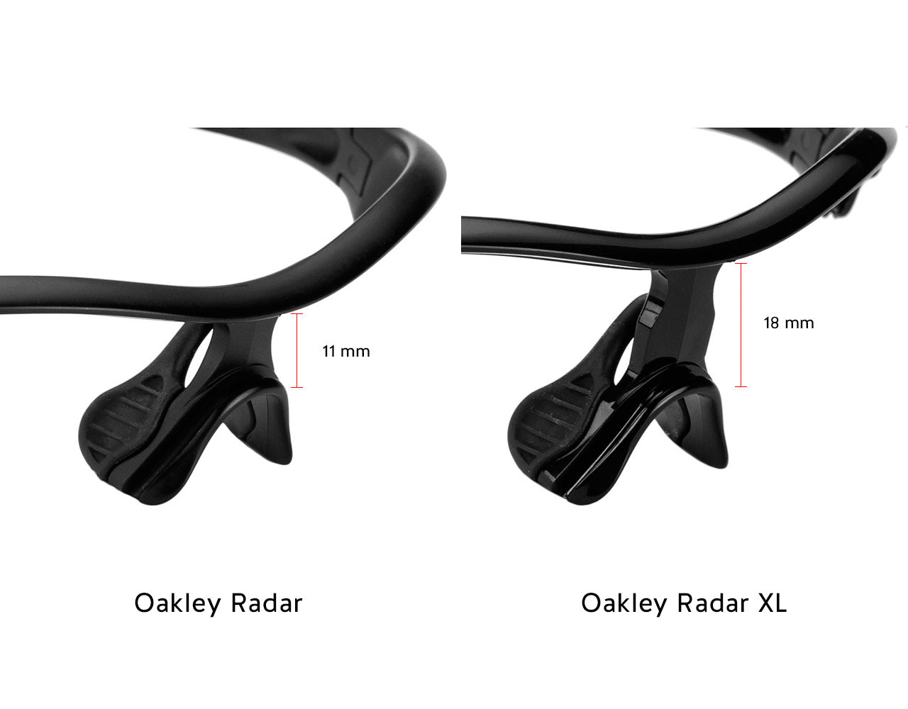 oakley radar nose bridge replacement