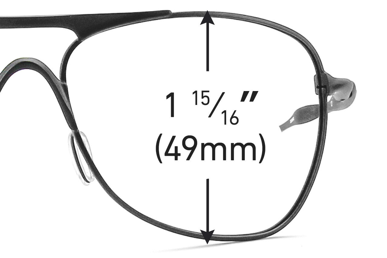 oakley crosshair 2012 lens size example