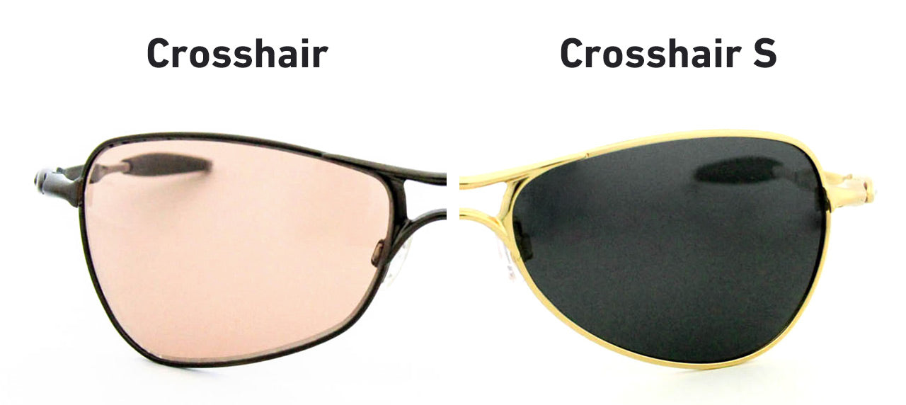 oakley crosshair vs crosshair 2.0