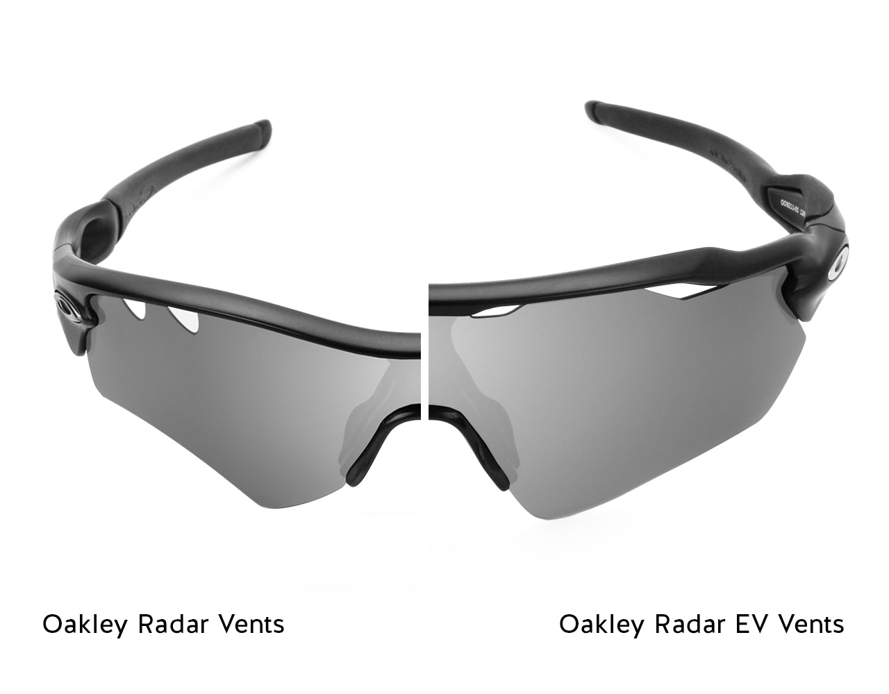 oakley radar lens shapes