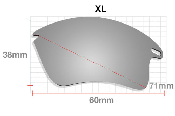 Flak 2.0 Asian Fit vs Flak 2.0 XL